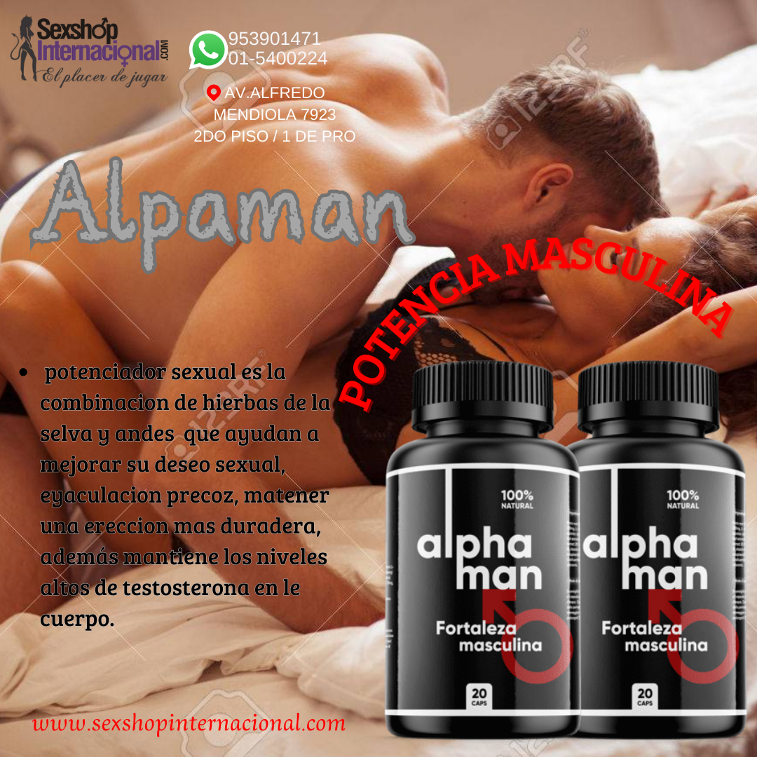 ALPHAMAN SEXSHOP LOS OLIVOS